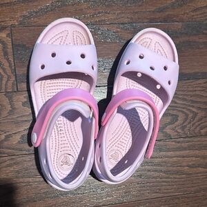 CROCS Kids Light Pink Sandals